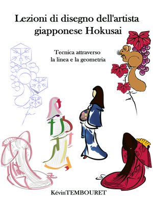 cover image of Lezioni di disegno dell'artista giapponese Hokusai